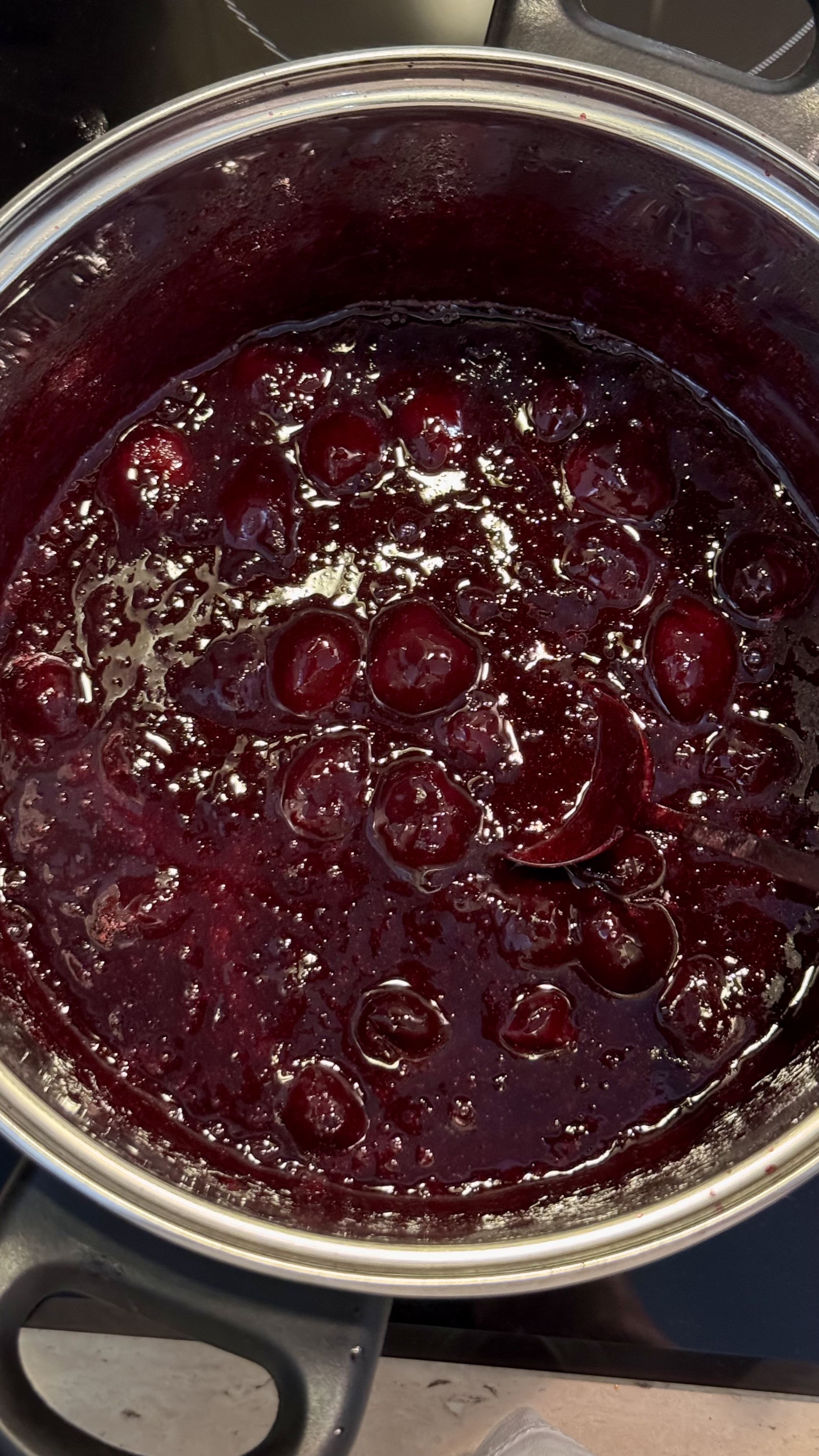 romisbakes recipe homemade cherry jam