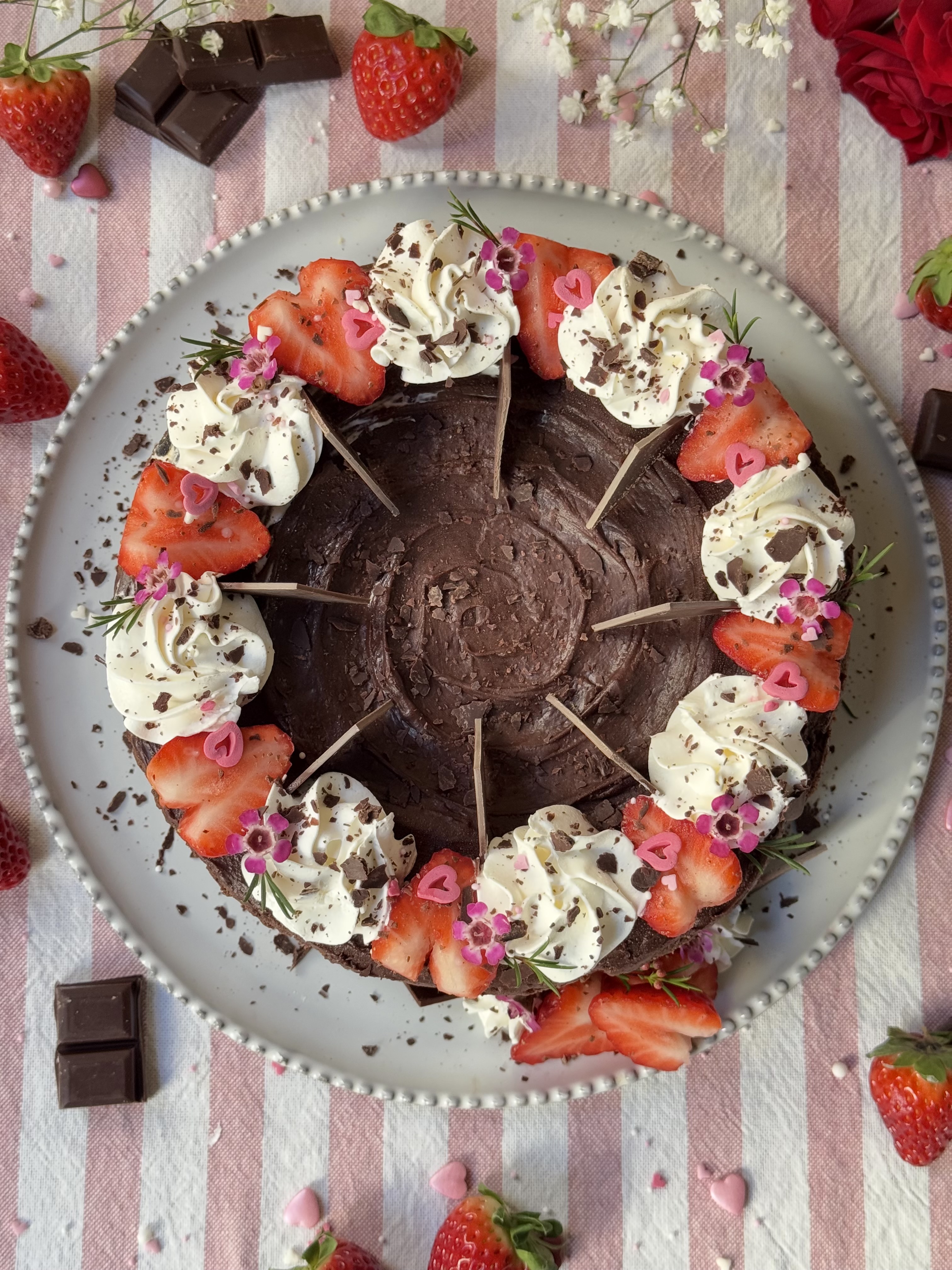 romisbakes receta Cheesecake de chocolate