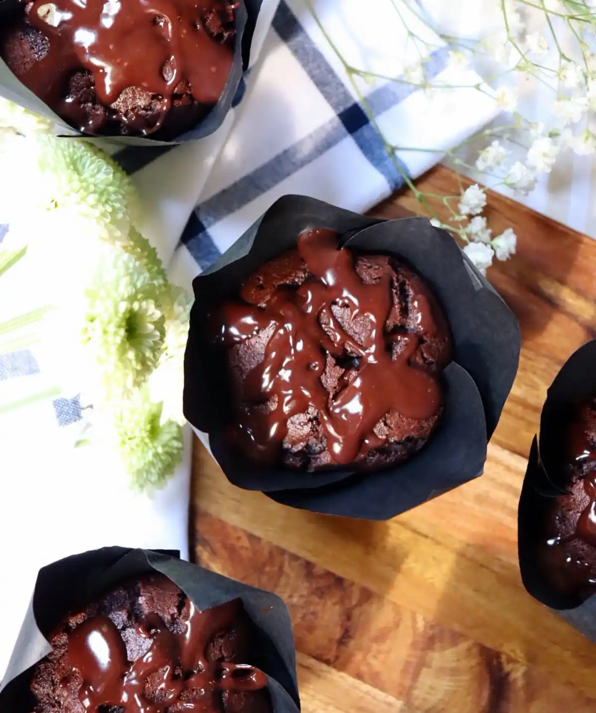 romisbakes recipe Chocolate muffins