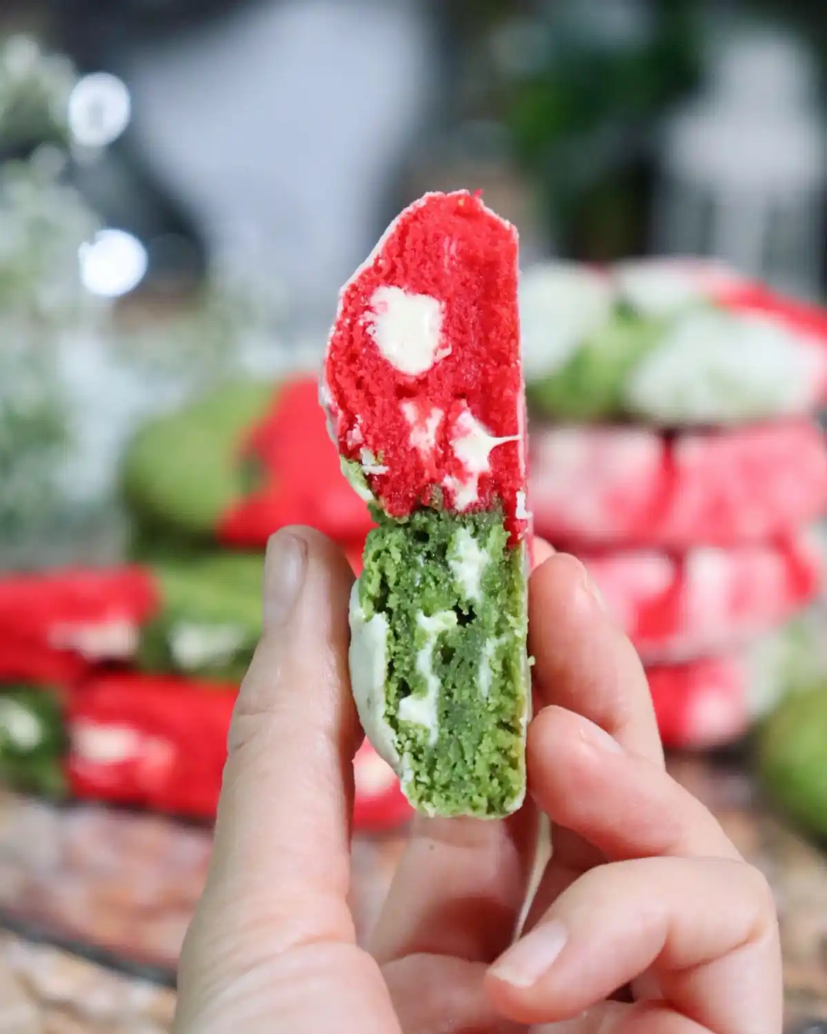 romisbakes recipe Christmas cookies with white chocolate