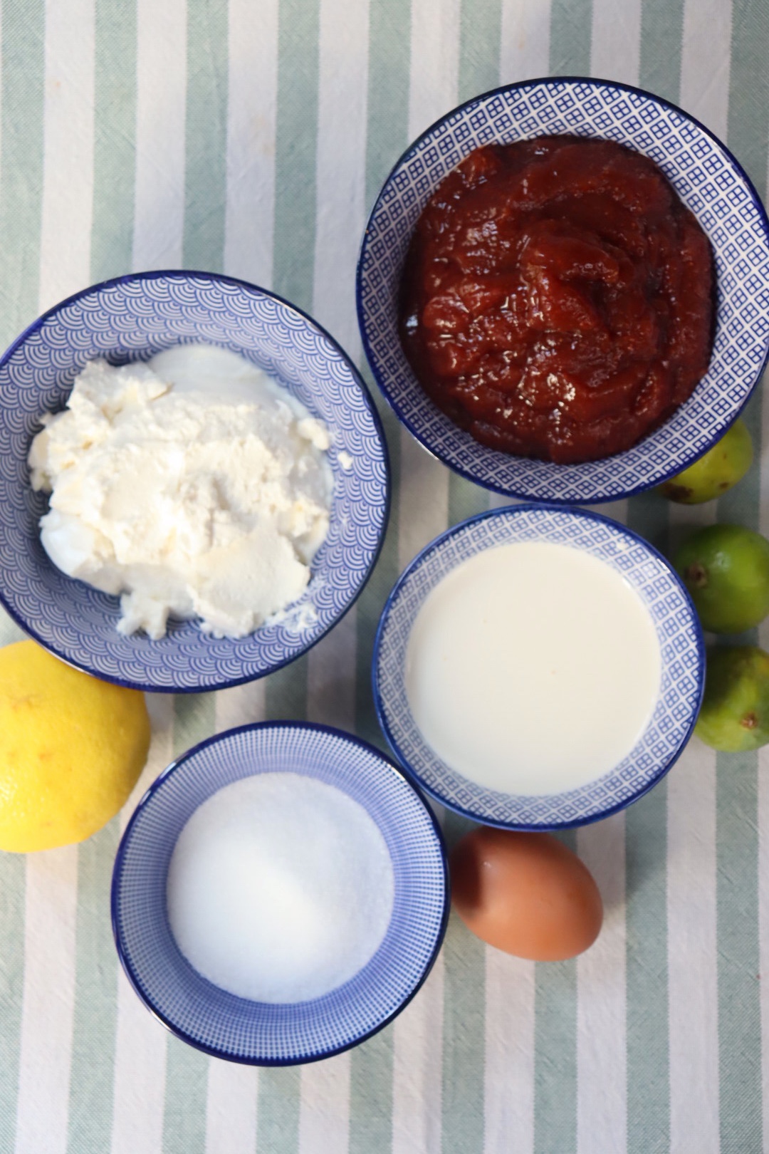 romisbakes recipe fig and ricotta crumble