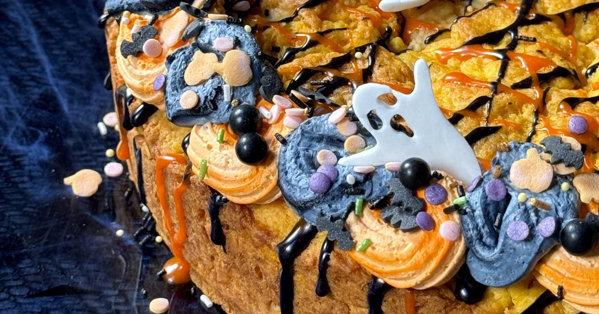 romisbakes recipe Giant Carrot and Coffee Cookie