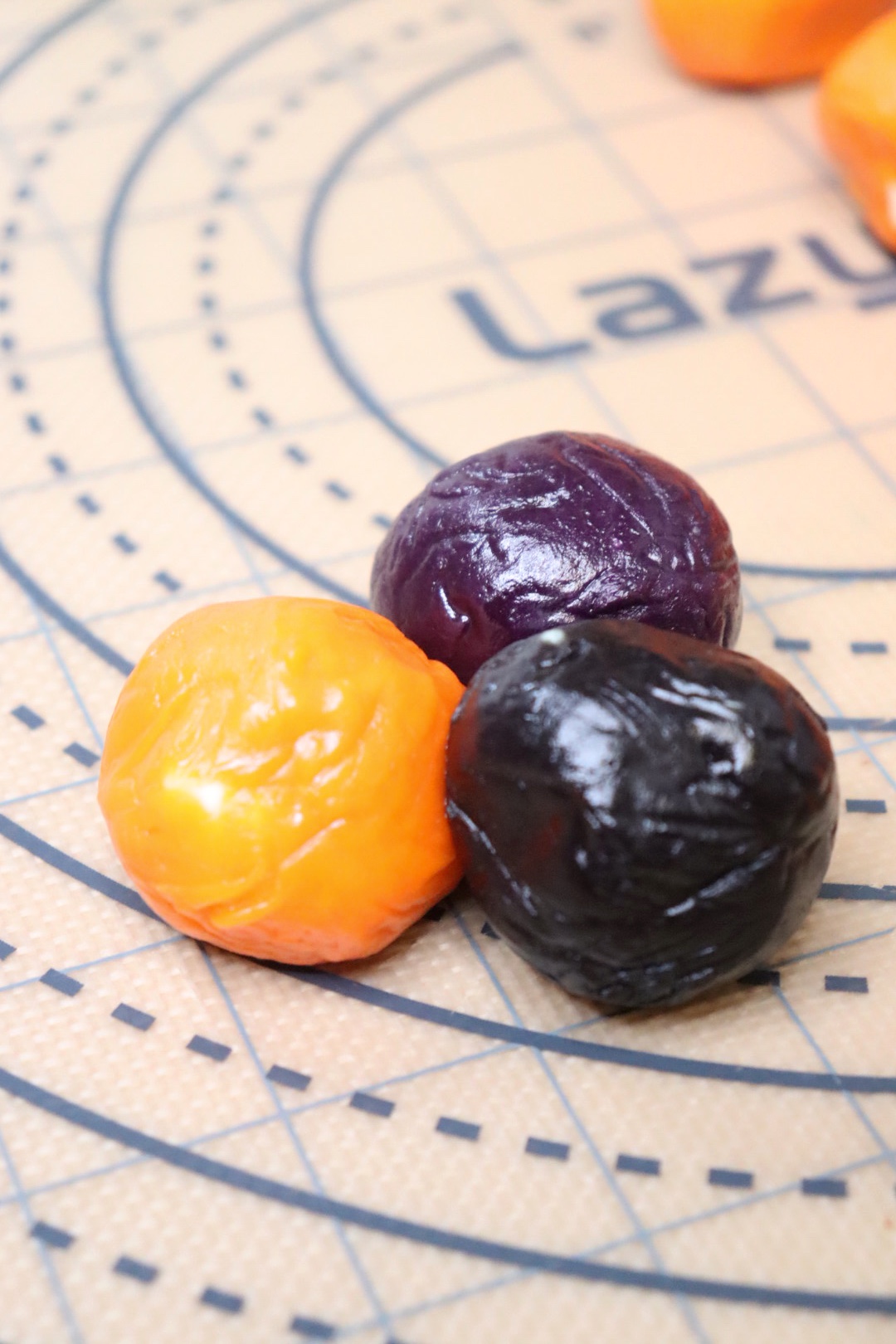 romisbakes recipe tricolor halloween cookies