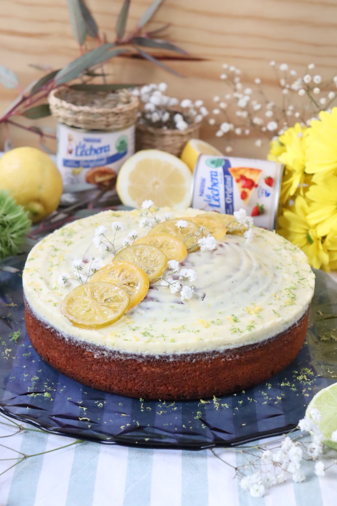 romisbakes recipe lemon-lime cake