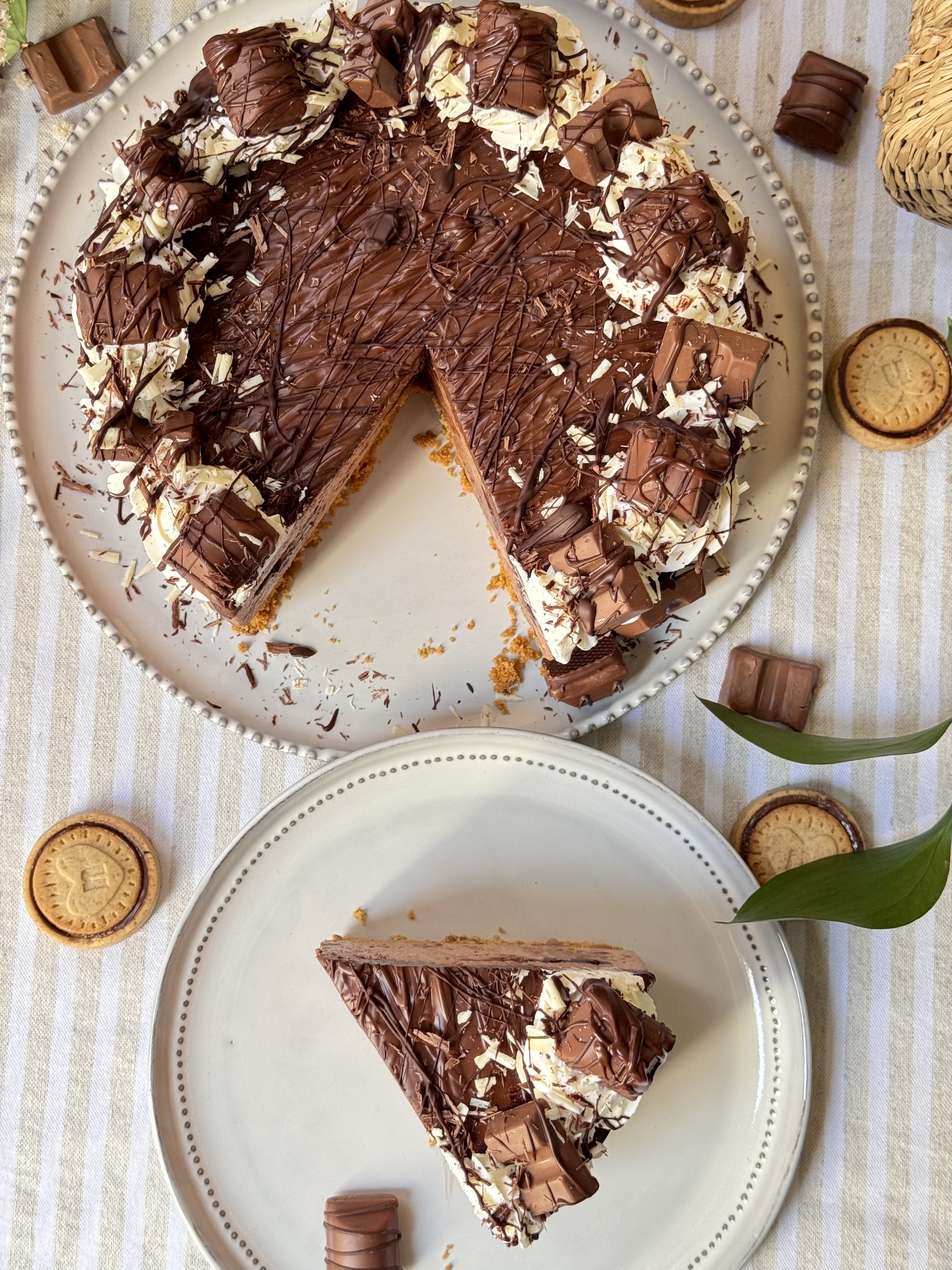 romisbakes recipe nutella cheesecake