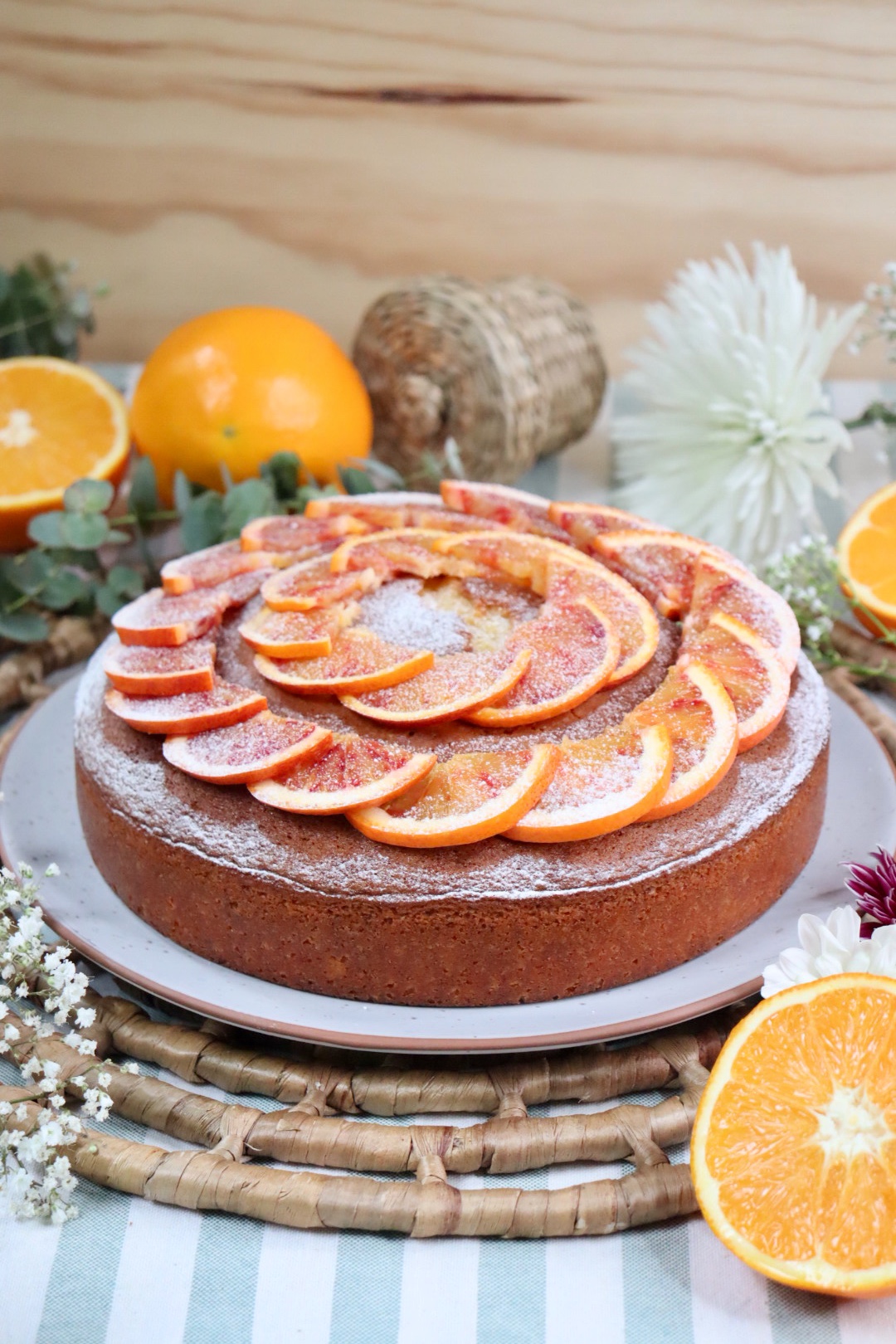 romisbakes recipe orange cake