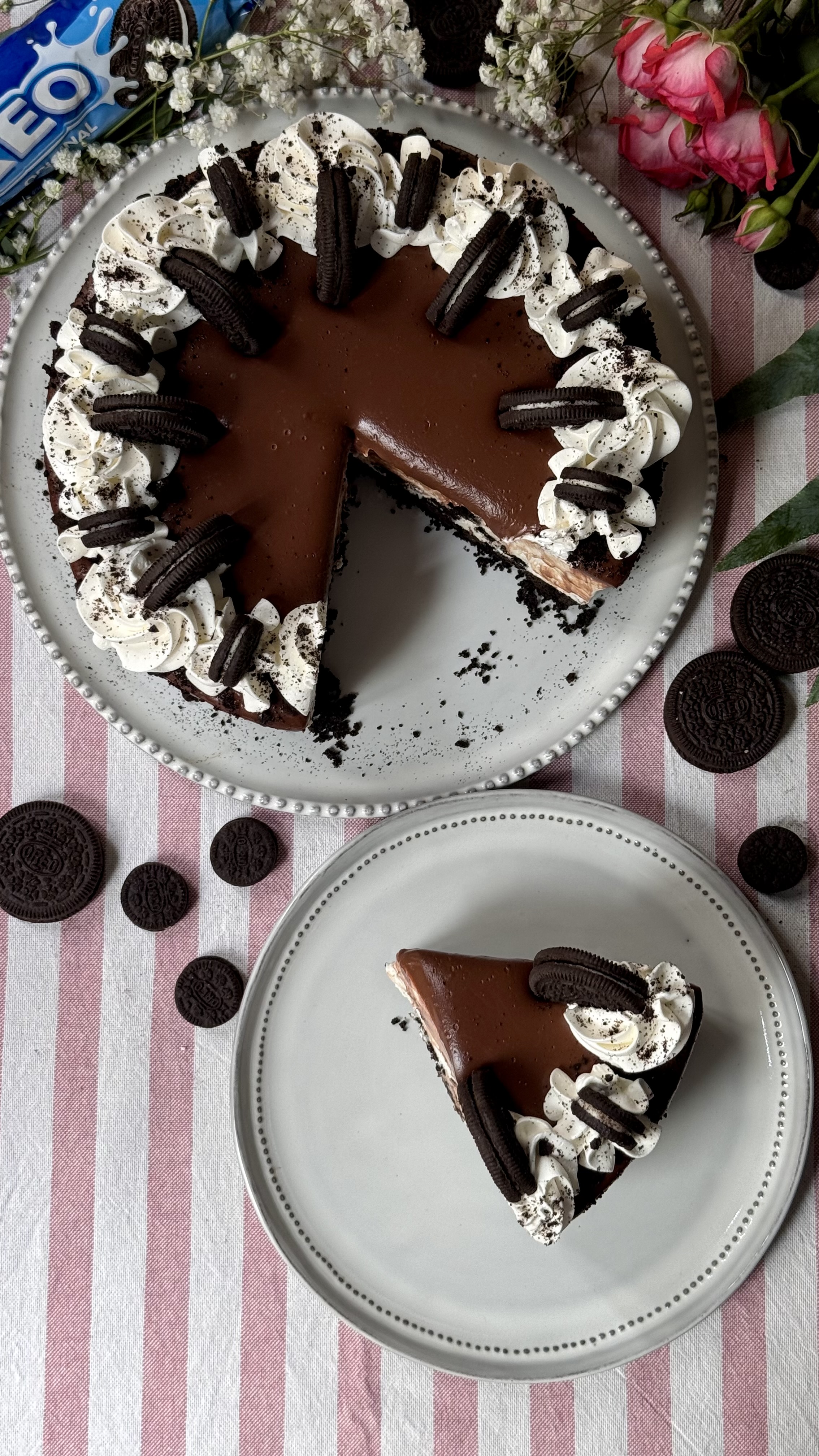 romisbakes recipe oreo cheesecake