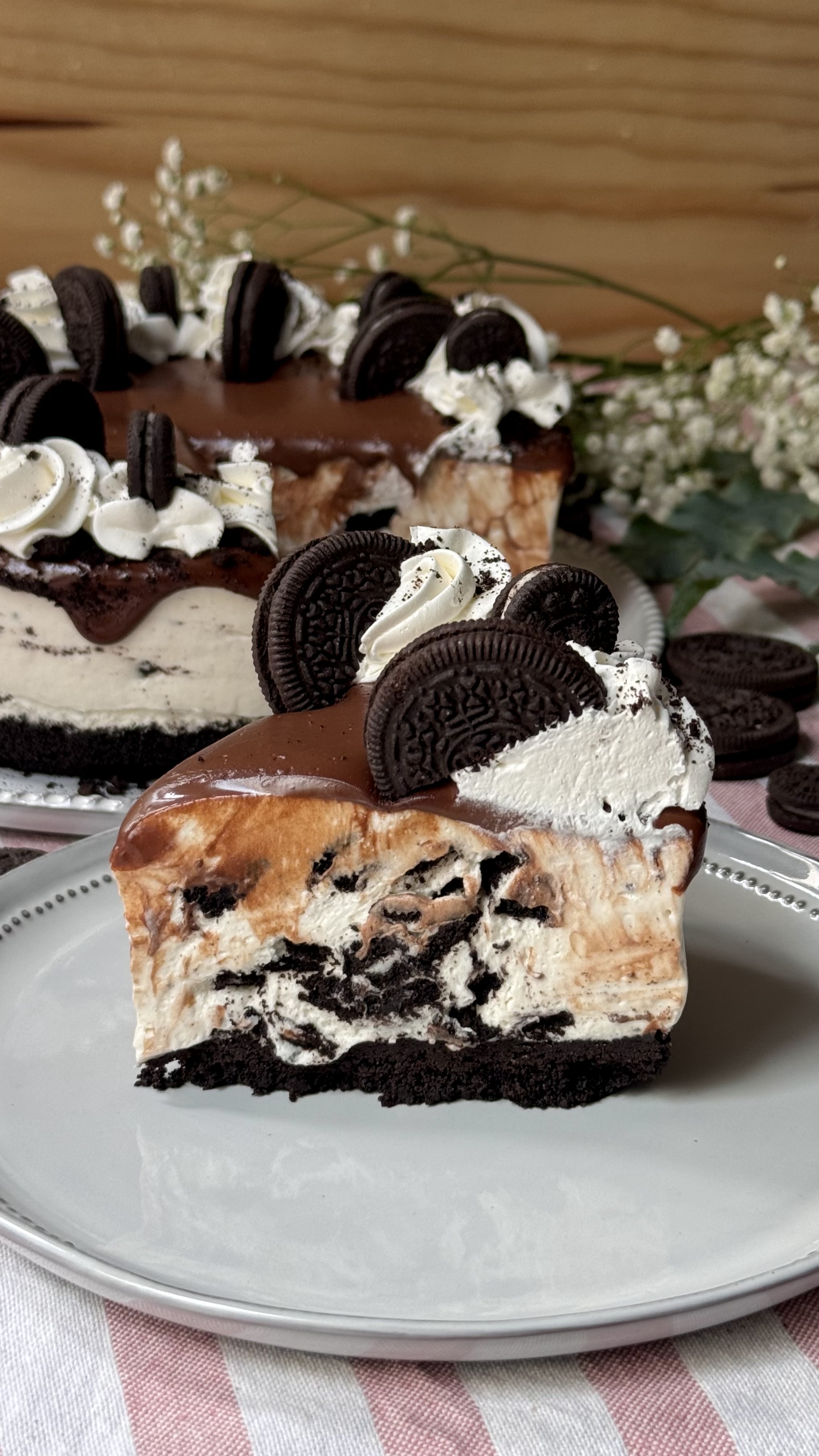 romisbakes recipe oreo cheesecake