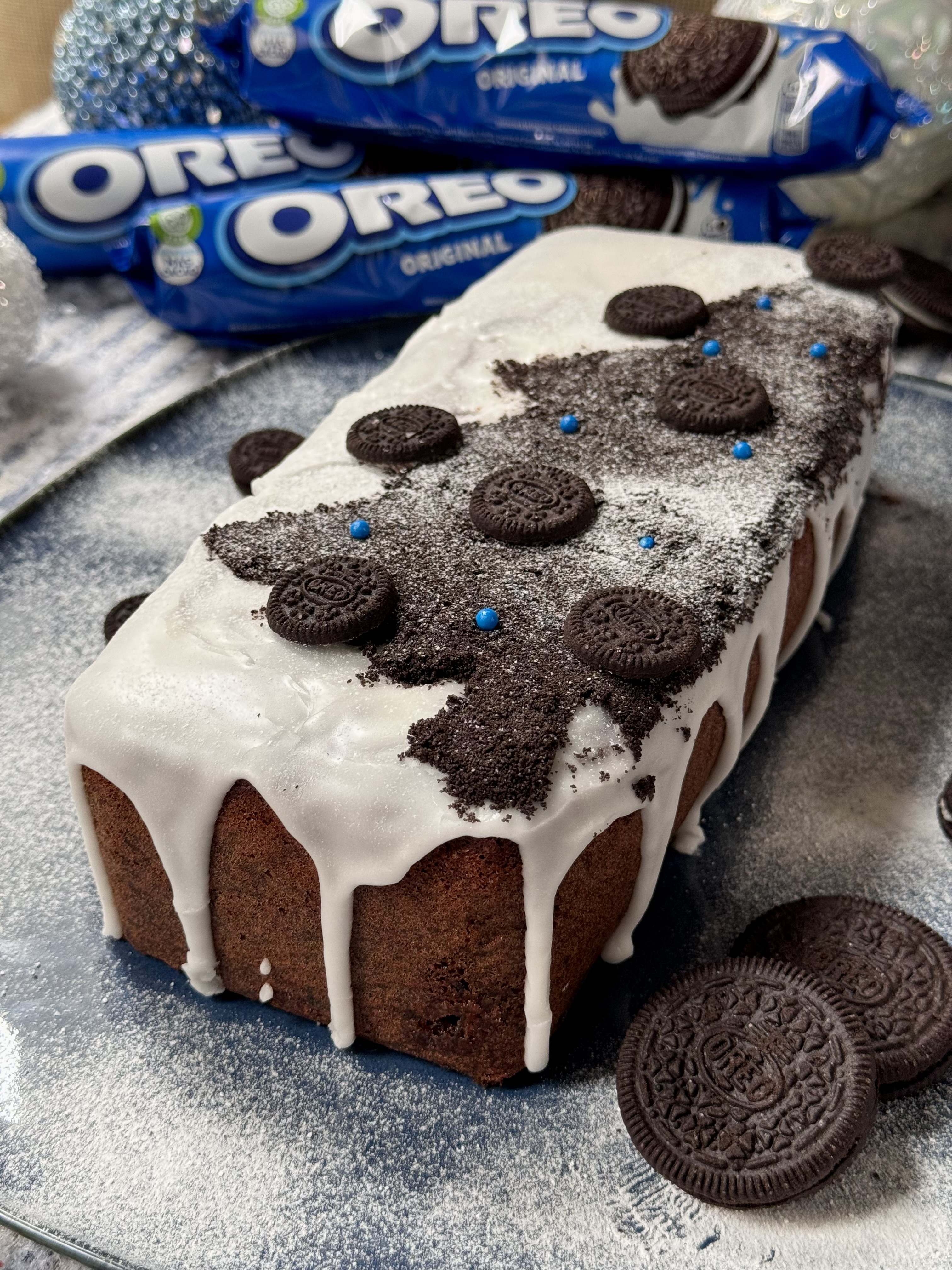 romisbakes recipe Oreo red velvet cake