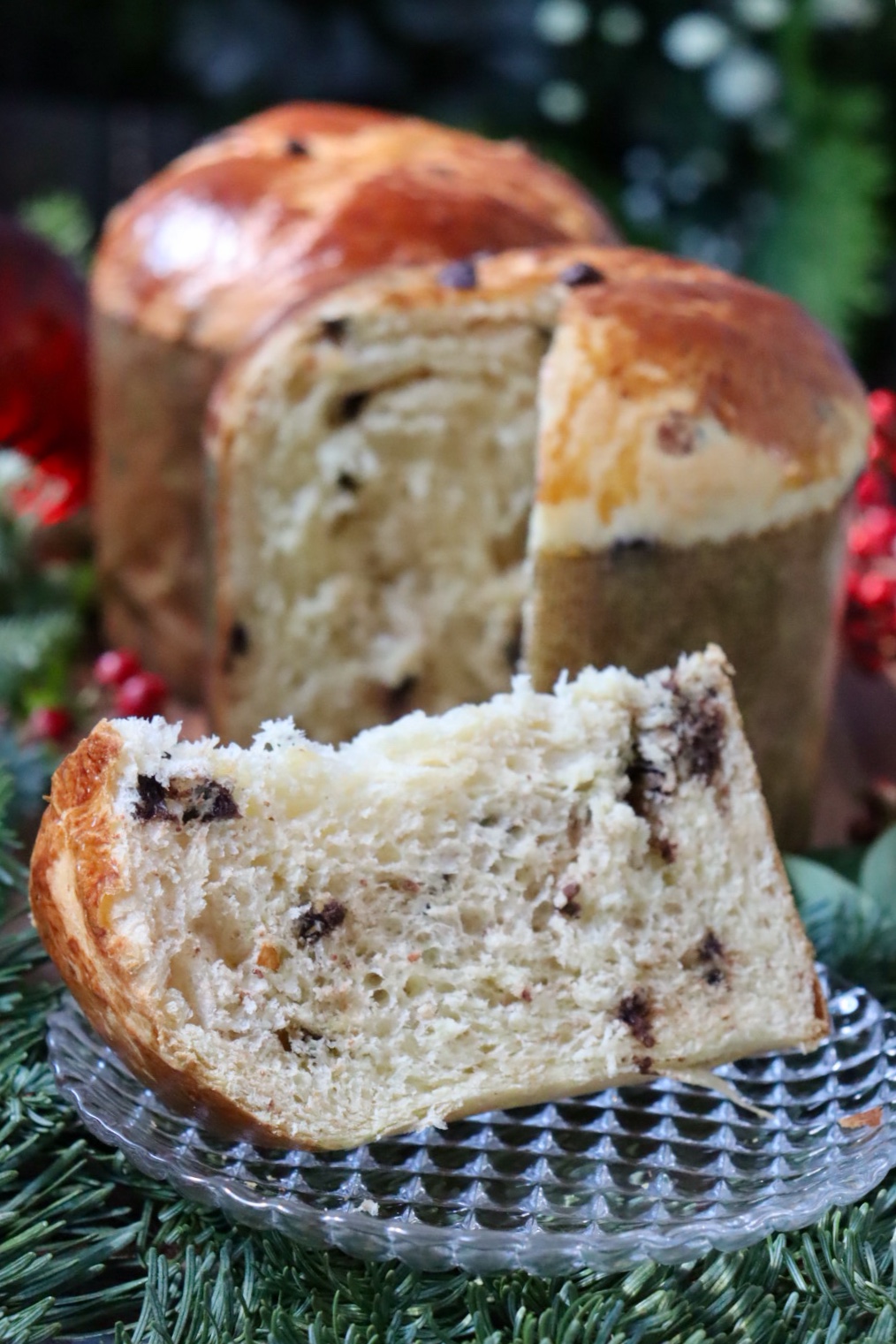 romisbakes recipe panettone with chocolate