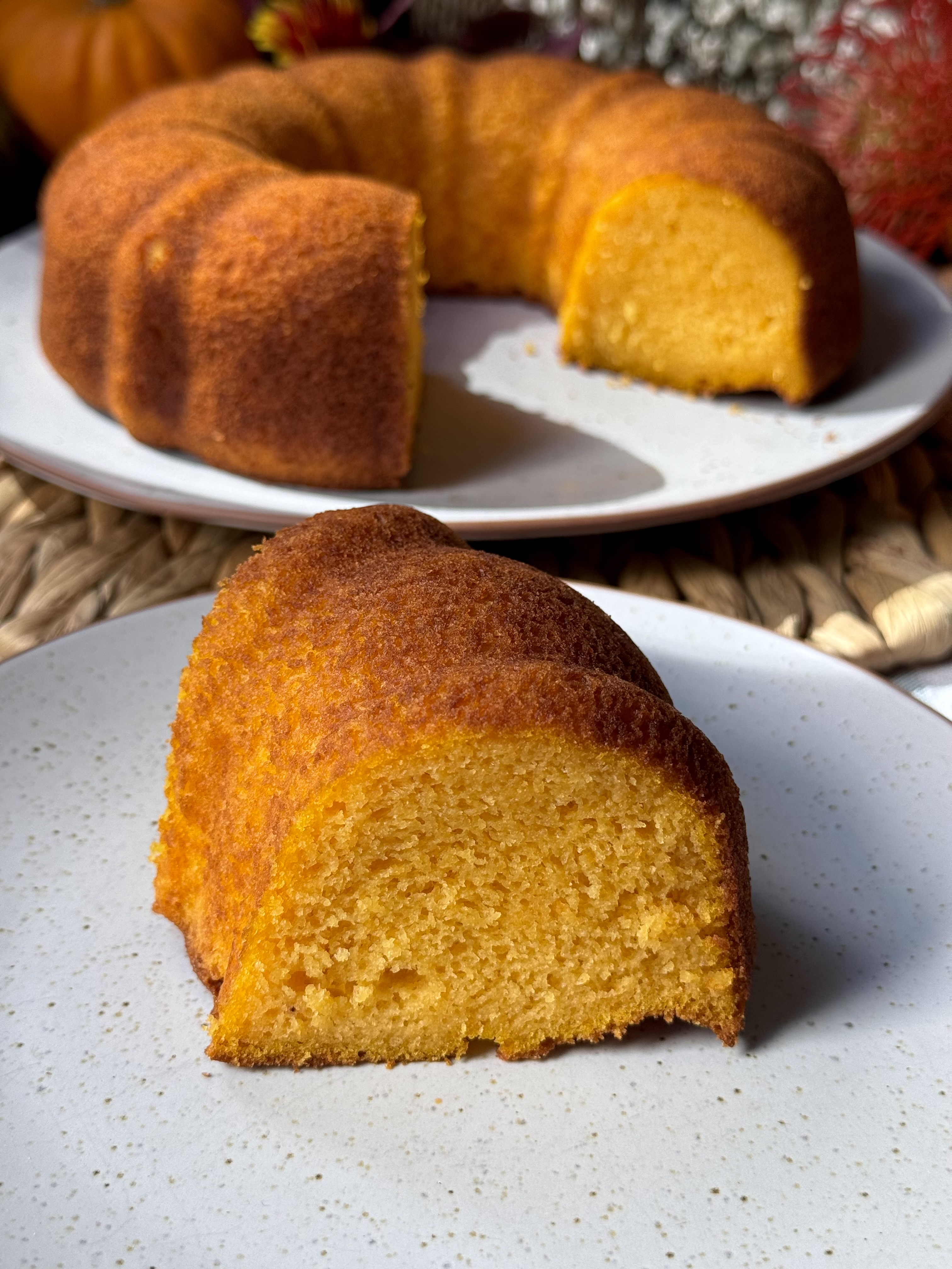 romisbakes recipe Pumpkin cake