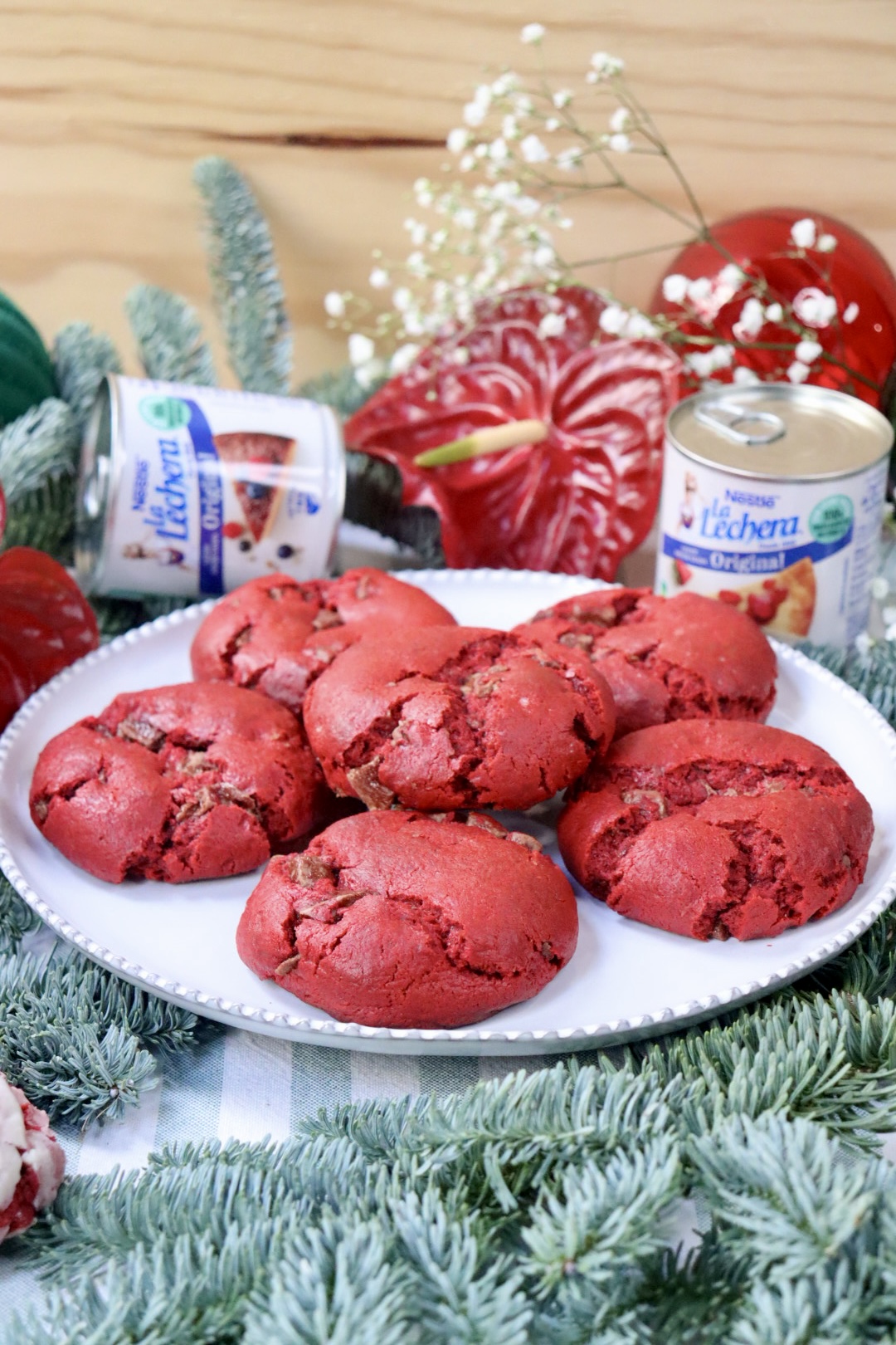 romisbakes recipe red velvet cookies