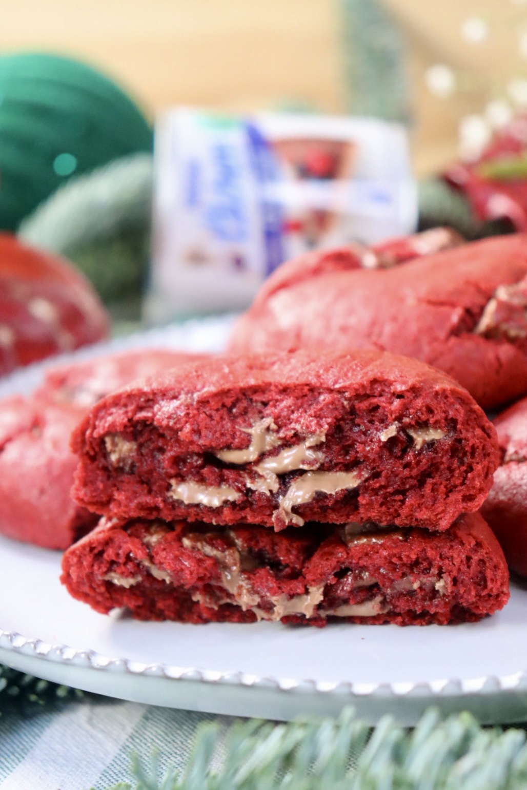 romisbakes recipe red velvet cookies