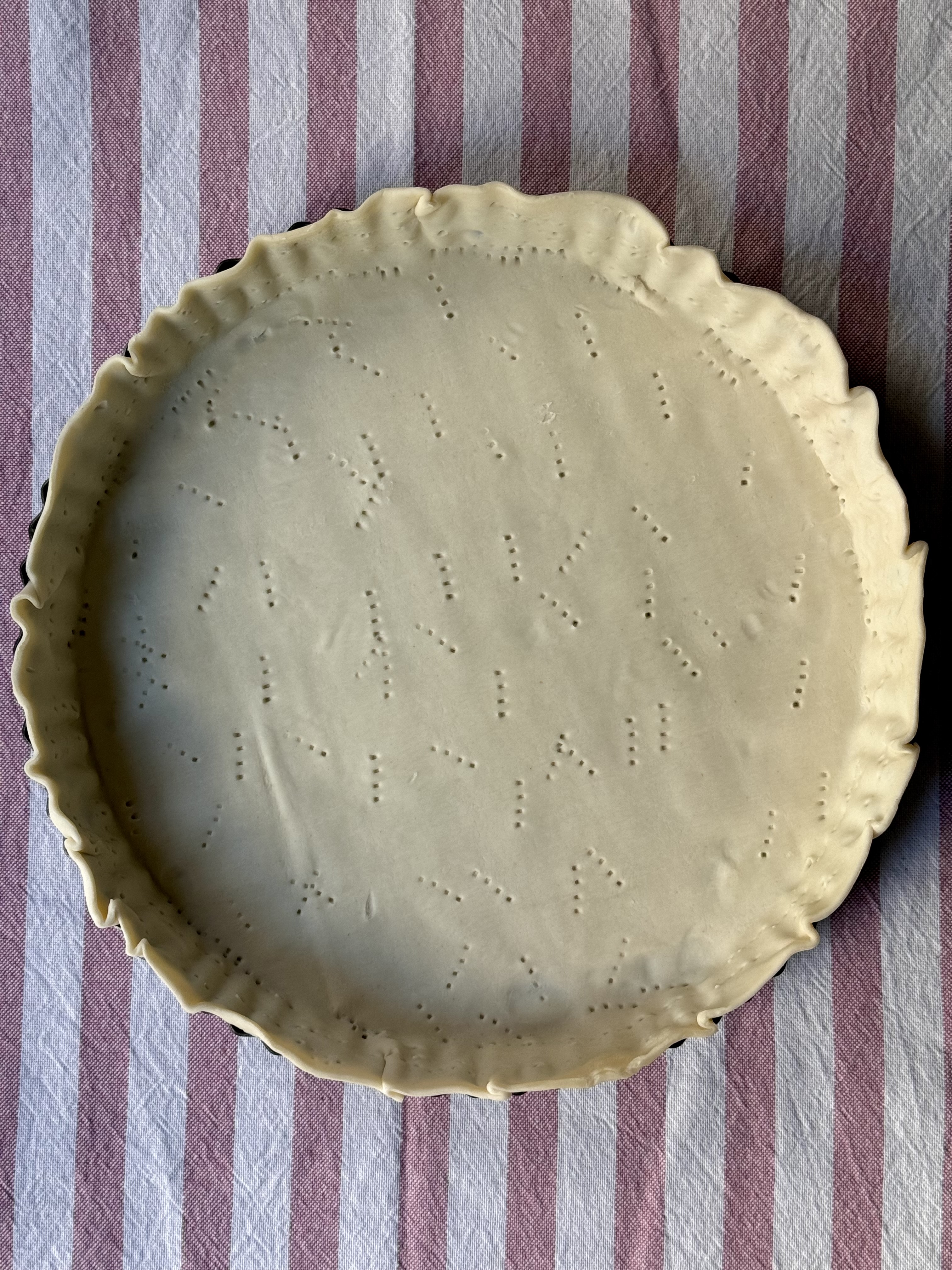 romisbakes receta Tarta de hojaldre con crema pastelera y fresa