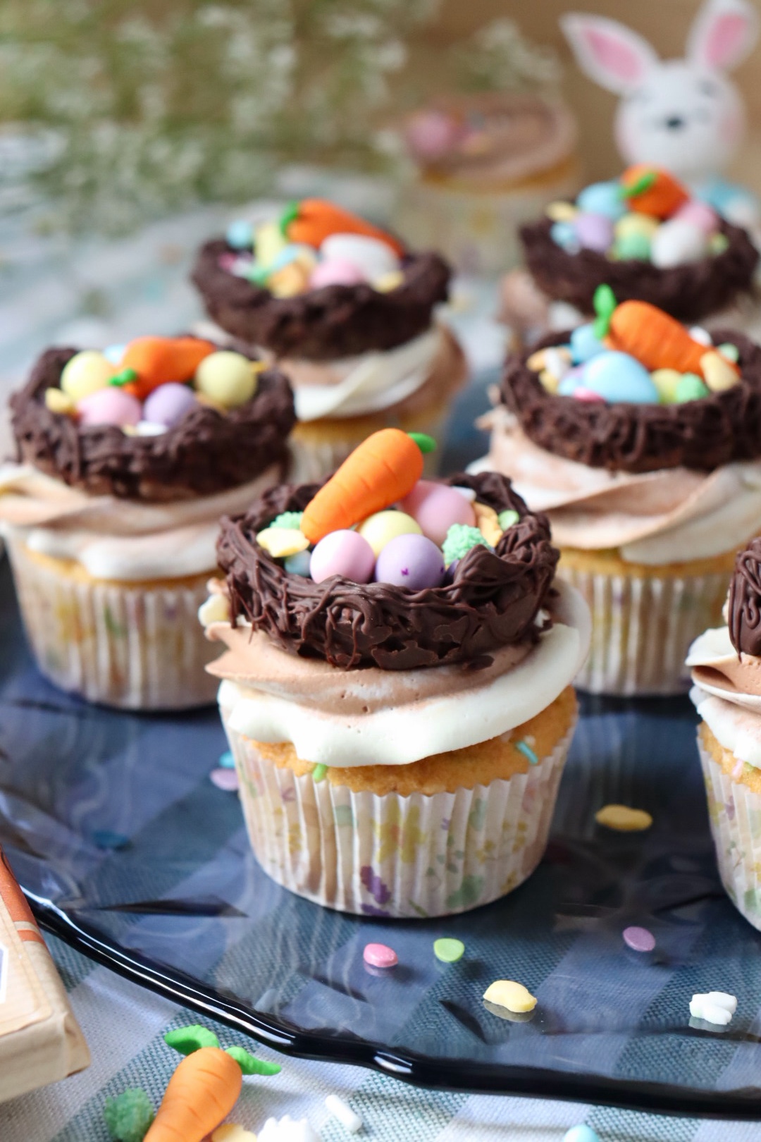 romisbakes recipe vanilla cupcakes for easter