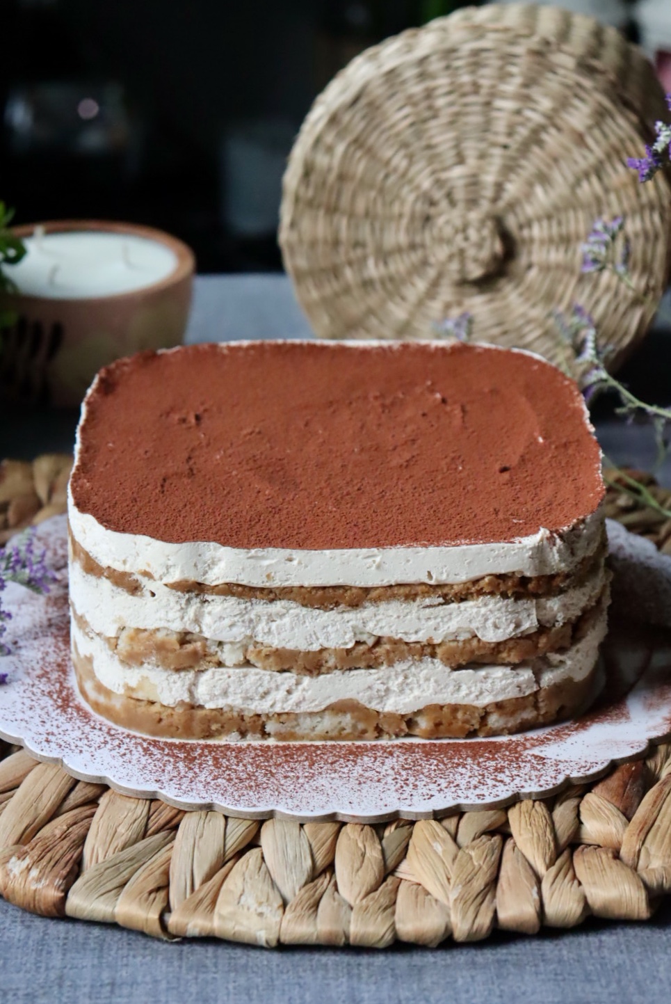 romisbakes recipe vegan tiramisu